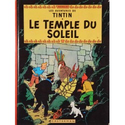 Tintin 14 réédition 1975 - Le temple du soleil