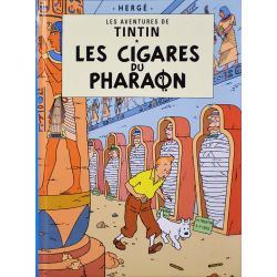 Tintin 4 réédition petit format - Les cigares du Pharaon
