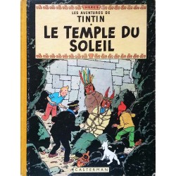 Tintin 14 réédition 1955 - Le temple du soleil