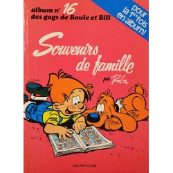 16 - Boule et Bill 16 (réédition BE--) - Souvenirs de famille