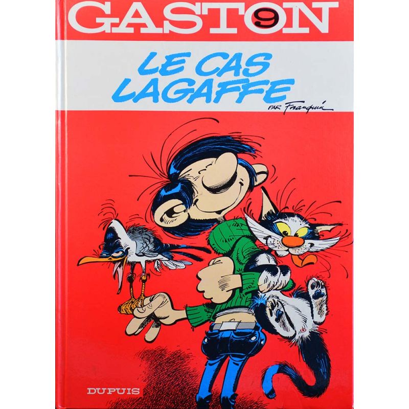 Album Gaston 9 réédition - Le cas Lagaffe - bd-eo.fr