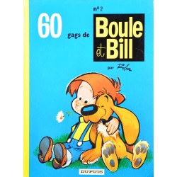 02 - Boule et Bill 2 (réédition BE-) - 60 gags de Boule et Bill