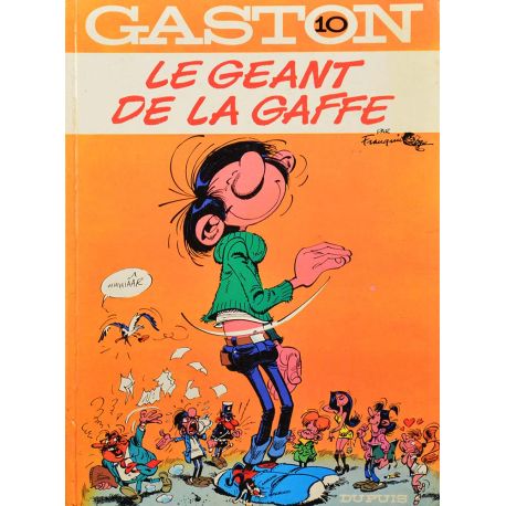 Gaston 10 réédition - Le géant de la gaffe