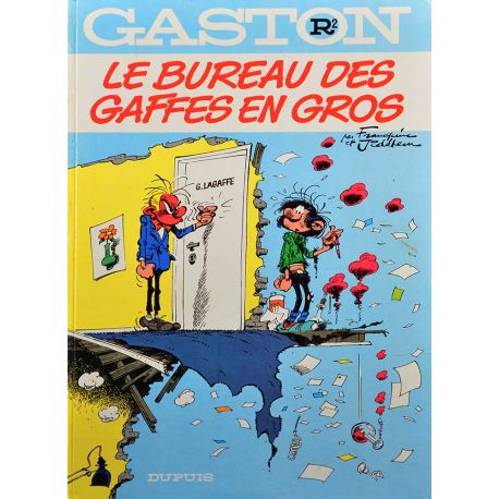 Gaston R2 réédition - Le bureau des gaffes en gros
