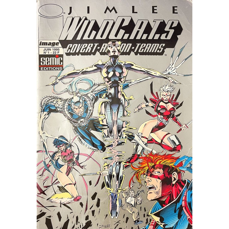 Comics WildCATS (1ère série) 1 - Semic - juin 1995 - bd-eo.fr