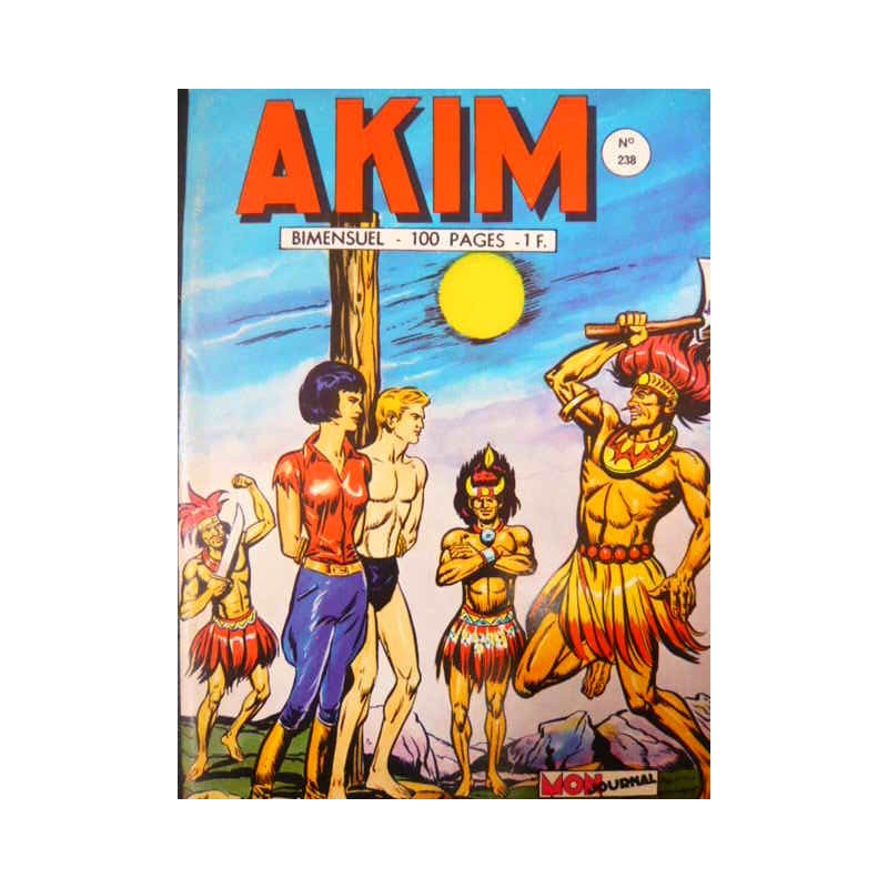 Akim - 1re série - Bimensuel - Volume N°238 - L'îlot tragique