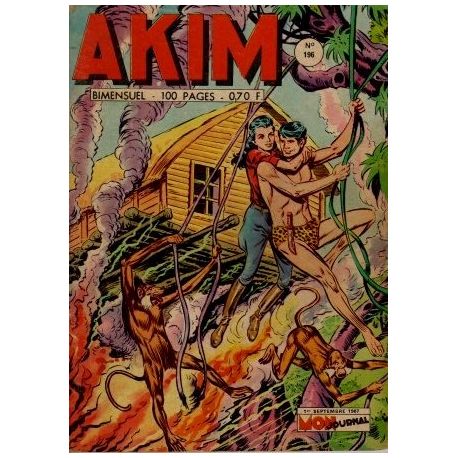 Akim - 1 - N°196 - Le souterrain de la mort