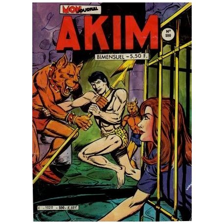 Akim - 1 - N°590 - Le prisonnier muet