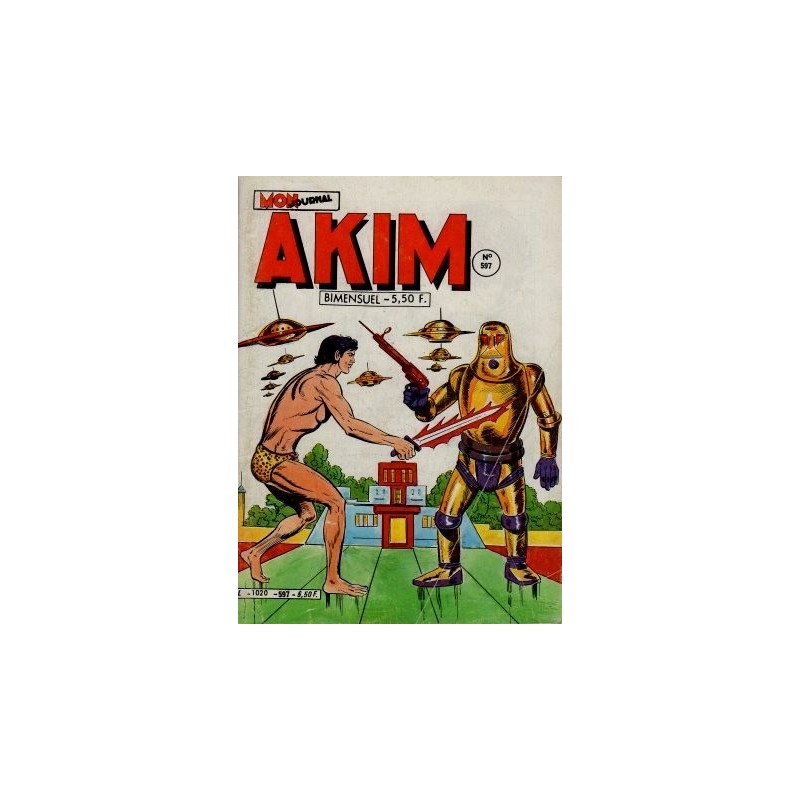 Akim - 1 - N°597 - Mission extra-terrestre