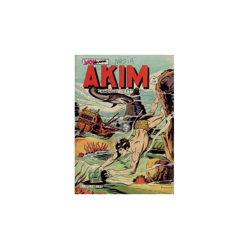 Akim - 1 - N°548 - Le puits de la mort