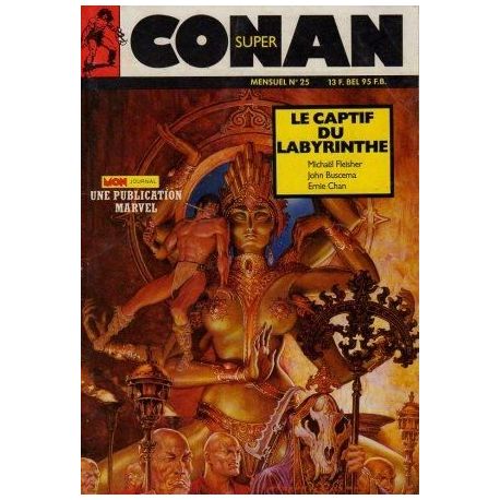 Super Conan - N°25 - Le captif du labyrinthe
