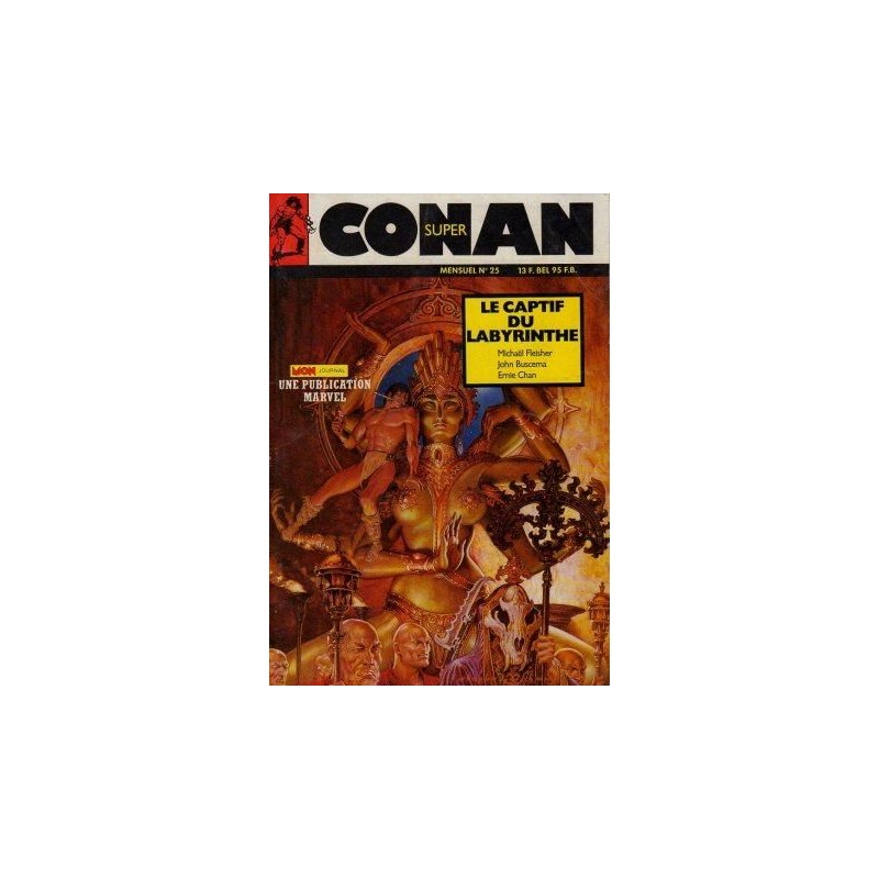 Super Conan - N°25 - Le captif du labyrinthe