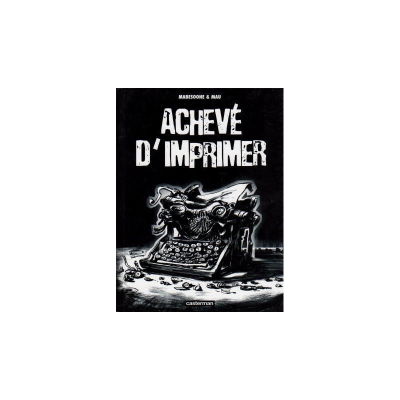 Achevé d'imprimer