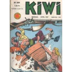 Kiwi 384 - L'ile de la peur - Mensuel 1ere série