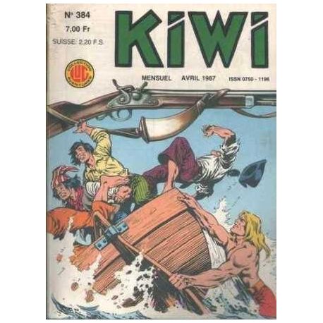 Kiwi 384 - L'ile de la peur - Mensuel 1ere série