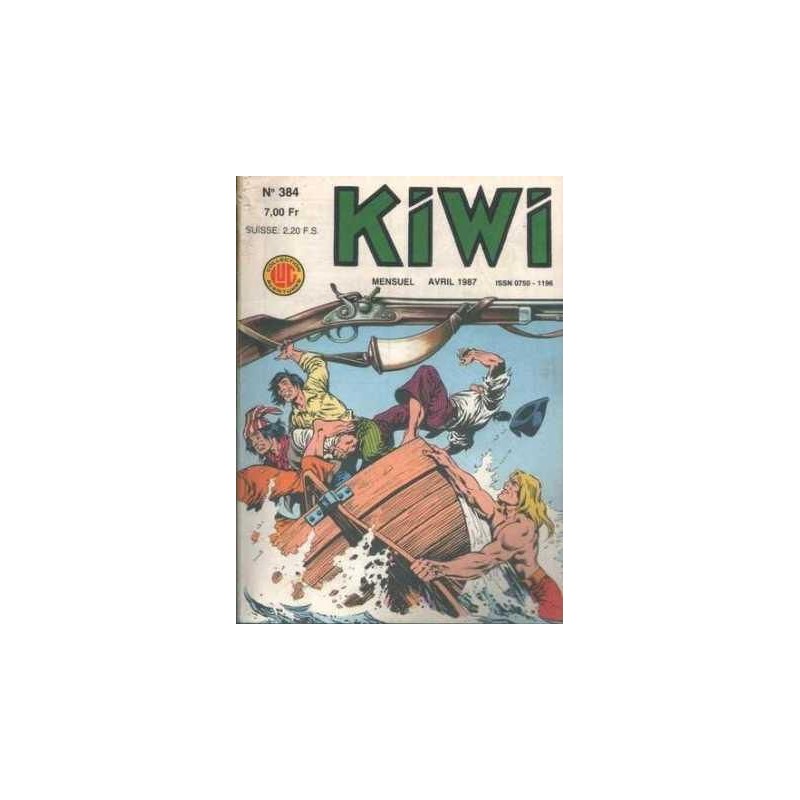 Kiwi 384 - L'ile de la peur - Mensuel 1ere série