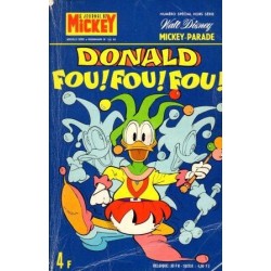 Mickey Parade (1ère série) 1182 bis - Donald fou fou fou