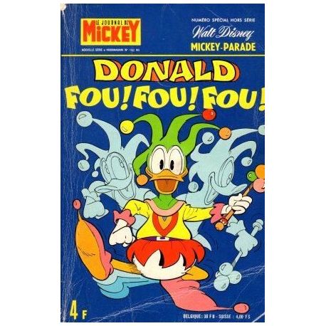Mickey Parade 1182 bis - Donald fou fou fou - Hors série hebdomadaire
