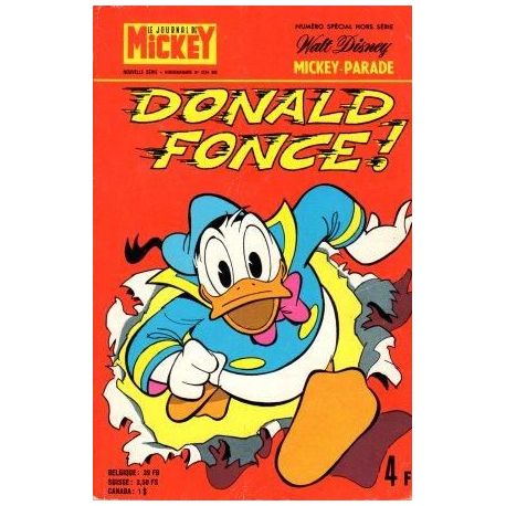 Mickey Parade 1234 bis - Donald fonce ! - Hors série hebdomadaire
