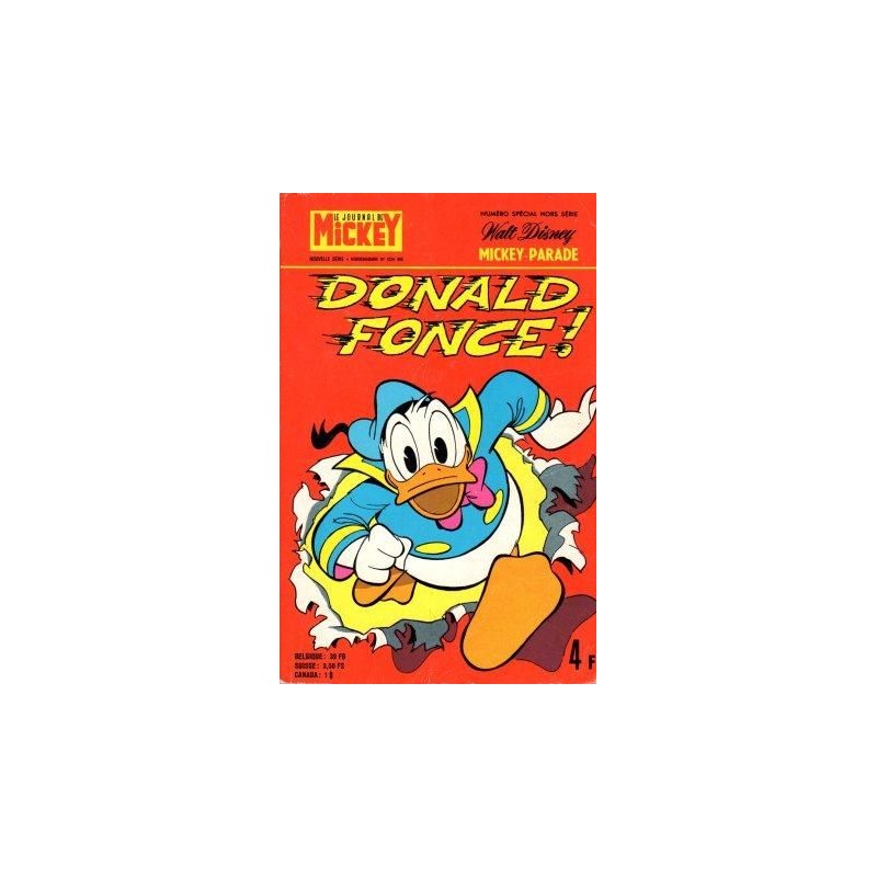 Mickey Parade 1234 bis - Donald fonce ! - Hors série hebdomadaire