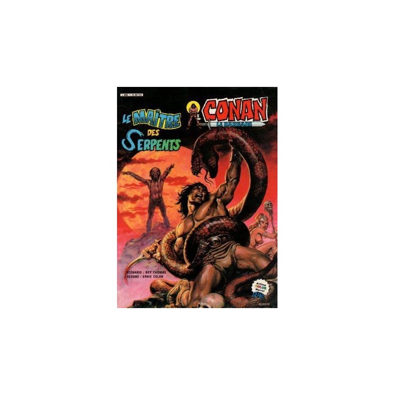 Conan le Barbare 12 - Le maître des serpents - Artima Color Marvel Géant