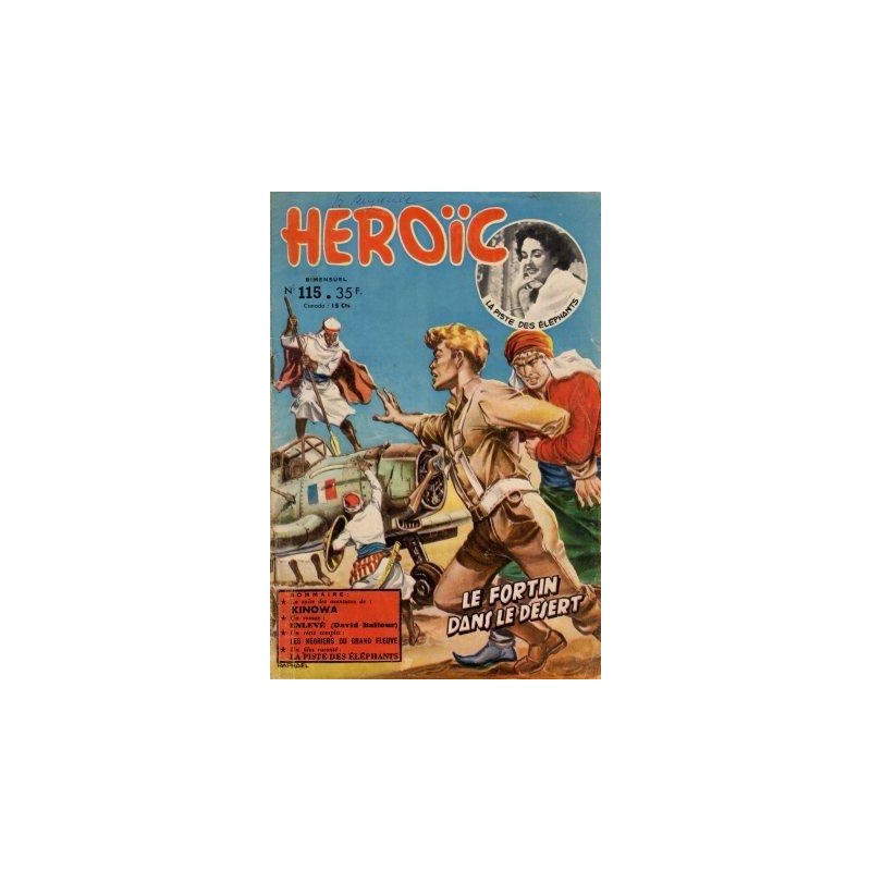 Heroïc 115 - Le fortin dans le désert - 1ere série