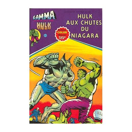 Hulk Gamma 4 - Hulk aux chutes du Niagara