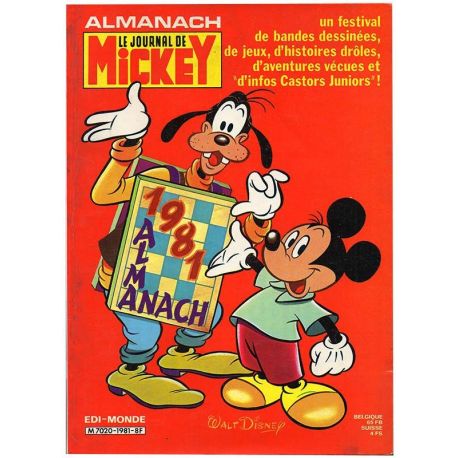 Almanach du Journal de Mickey 1981