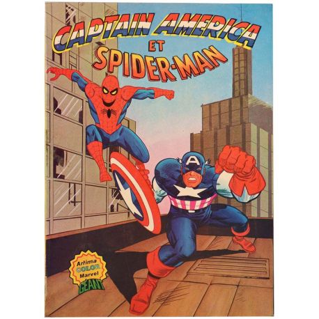 Captain America et Spiderman