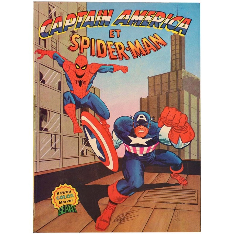 Captain America et Spiderman