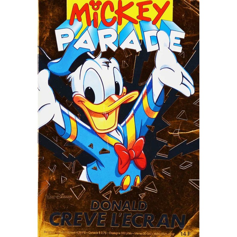 Mickey Parade (2nde série) 156 - Donald crève l'écran