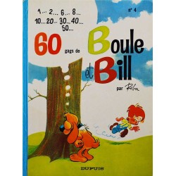 04 - Boule et Bill 4 (réédition BE--) - 60 gags de Boule et Bill