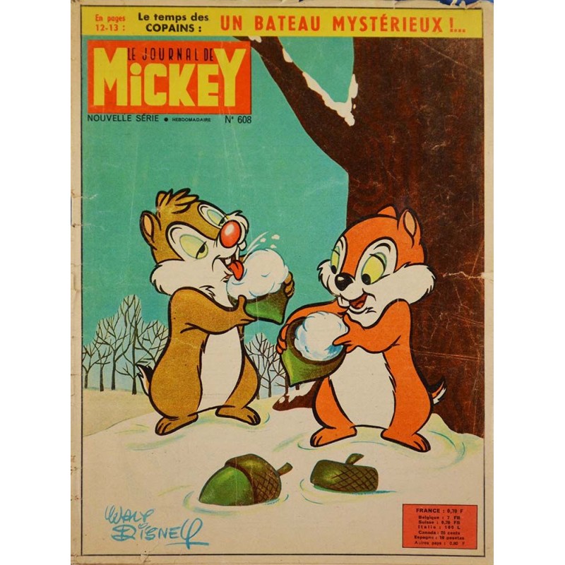 Le Journal de Mickey 608