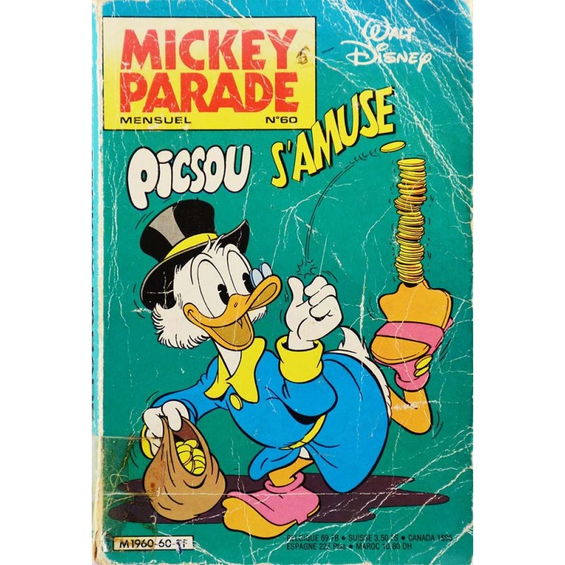 Mickey Parade (2nde série) 60 - Picsou s'amuse