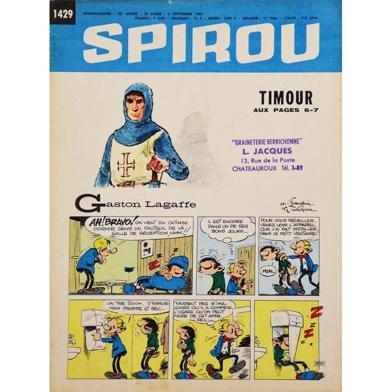 Le Journal de Spirou 1429