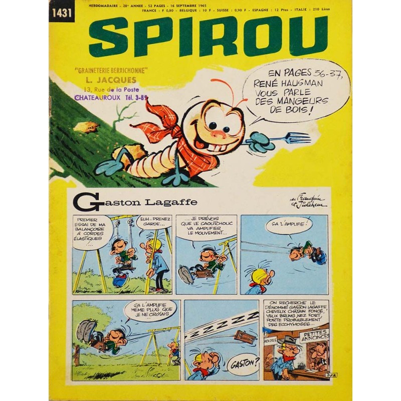 Le Journal de Spirou 1431