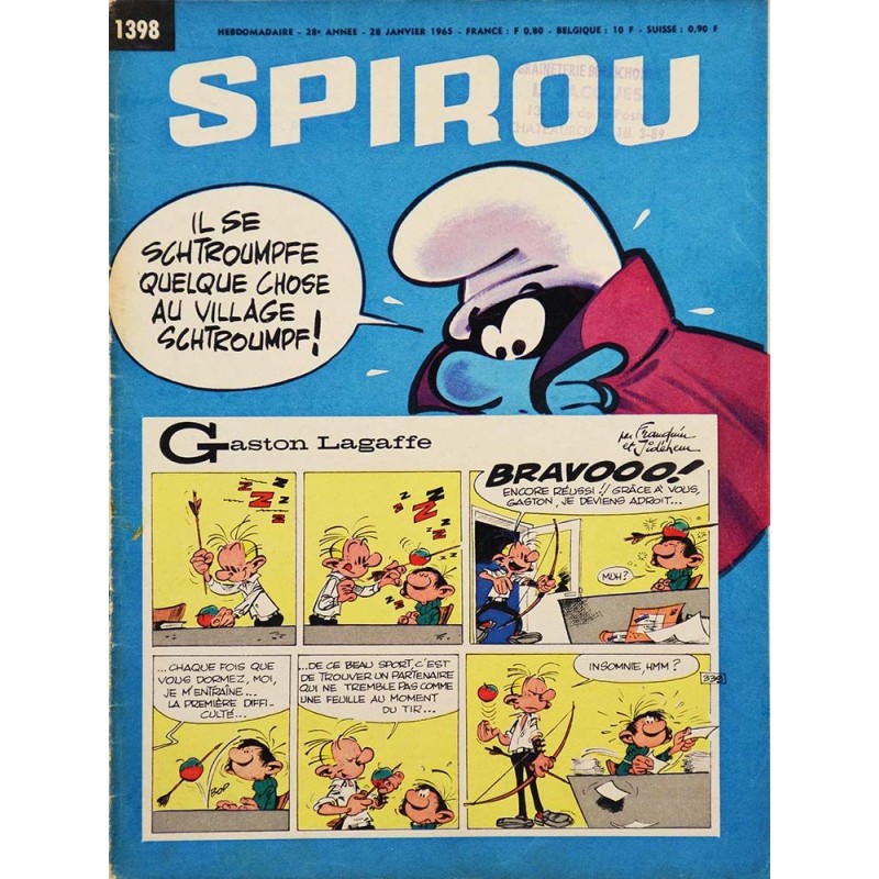 Le Journal de Spirou 1398