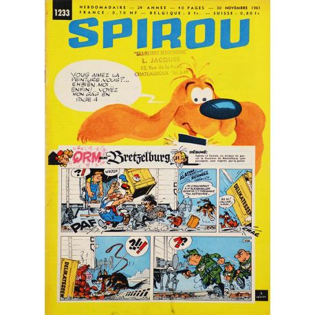 Le Journal de Spirou 1233