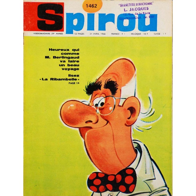 Le Journal de Spirou 1462