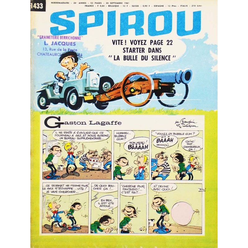 Le Journal de Spirou 1433