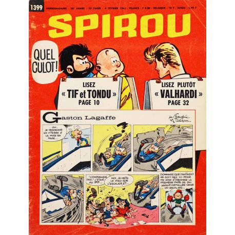 Périodique Le Journal de Spirou 1399 - février 1965 - bd-eo.fr