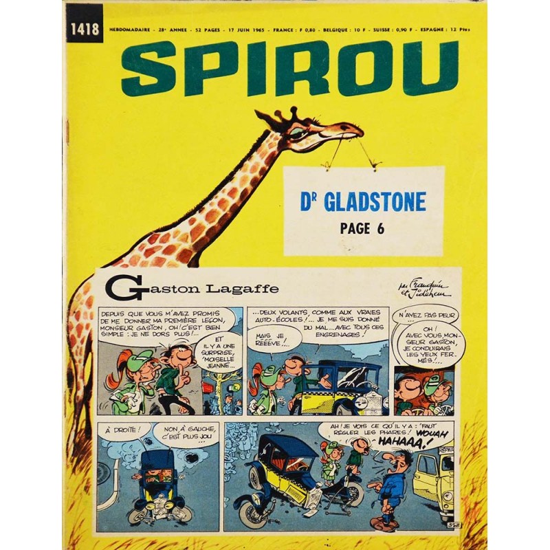 Le Journal de Spirou 1418