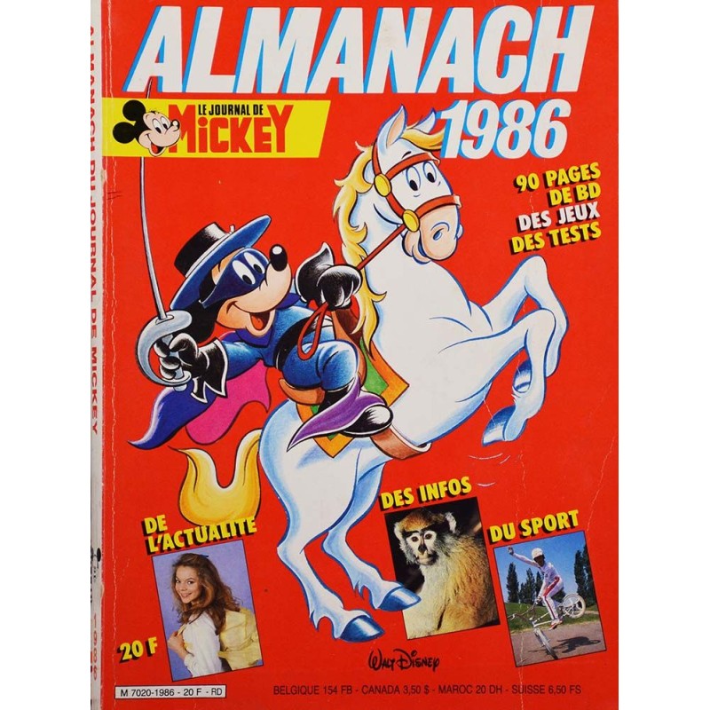 Almanach du Journal de Mickey 1985