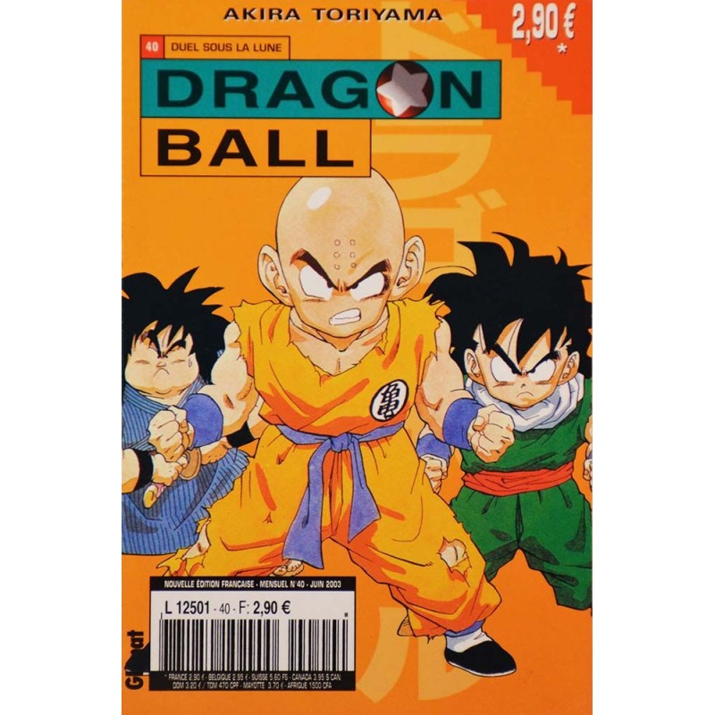 Dragon Ball 40 Réédition - Duel sous la lune