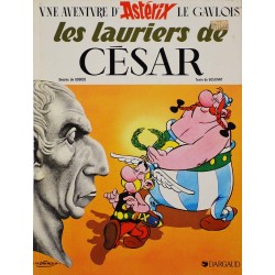 Astérix 18 réédition - Les lauriers de César