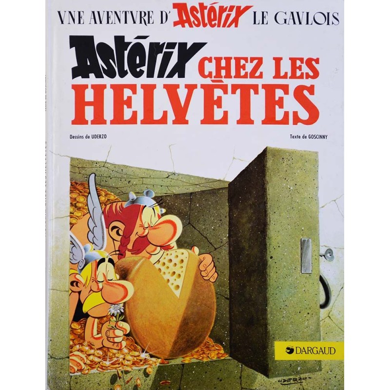 Astérix 16 réédition - Astérix chez les Helvètes