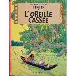 Tintin 6 réédition 1978 - L'oreille cassée